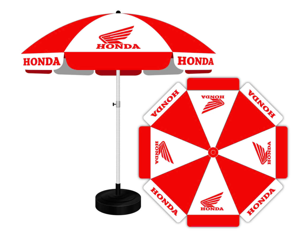 Dù quảng cáo Honda giá rẻ, In ấn dù tương tự theo yêu cầu